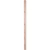 Pfosten Mit Rundkopf Lärche Natur 190 Cm X 9 Cm X 9 Cm