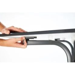 Sieger Boulevard-Klapptisch 80 X 80 Cm Mit Vivodur-Tischplatte Graphit -GartenOase Wohnaccessoires ulevardKlapptischGraphit 7